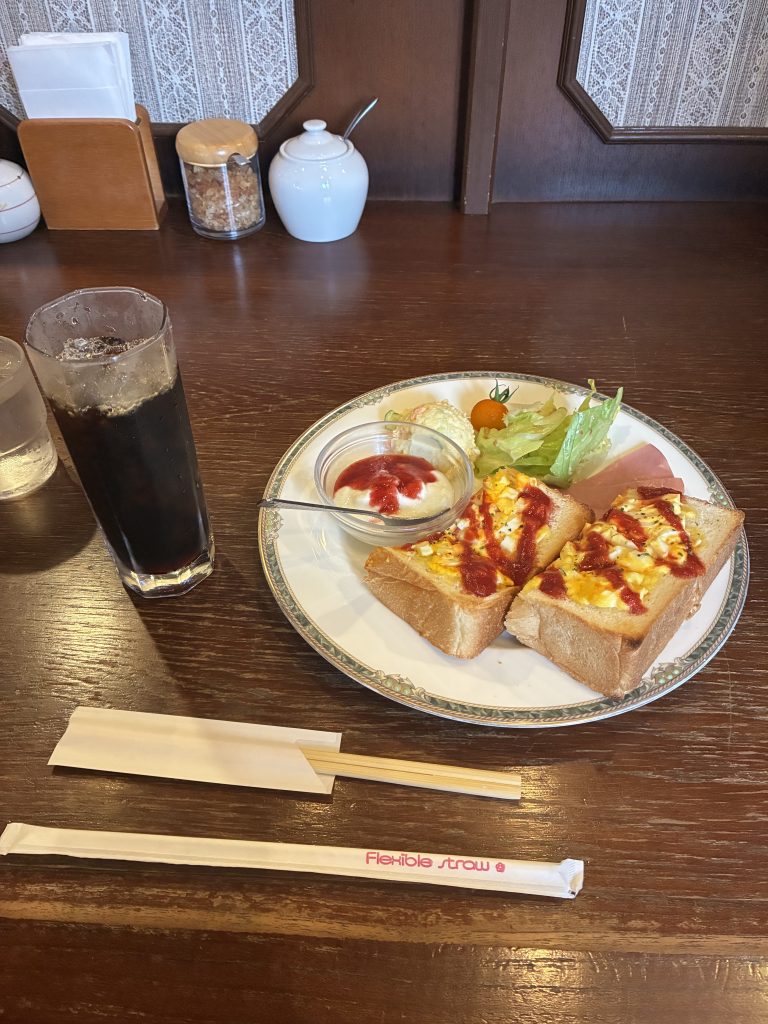 田辺市の喫茶ゴリラでモーニングをごりごりら